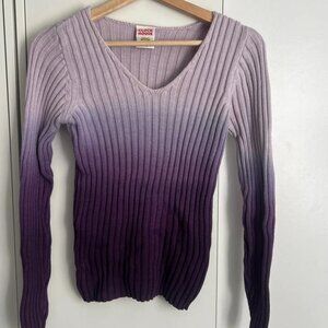 Vintage Y2K 90s ombré clockhouse knit jumper